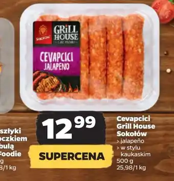 Netto Cevapcici w stylu kaukaskim Sokołów Grill House oferta