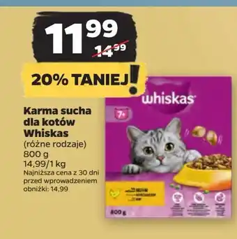 Netto Karma dla kota z kurczakiem Whiskas oferta