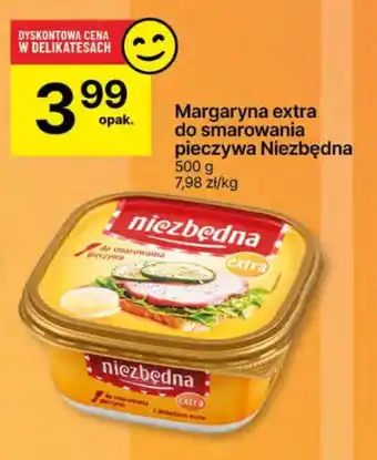 Delikatesy Centrum Margaryna extra do smarowania pieczywa Niezbędna oferta