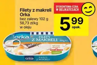 Delikatesy Centrum Filety z makreli Orka oferta