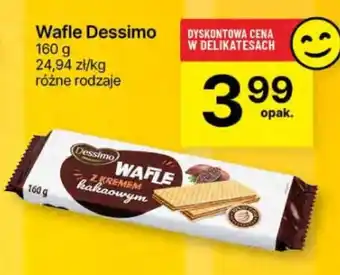 Delikatesy Centrum Wafle Dessimo oferta