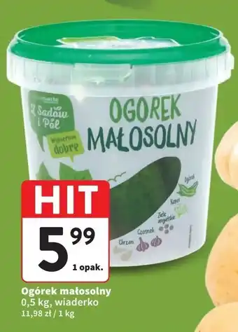 Intermarche Ogórek małosolny Z Sadów I Pól oferta