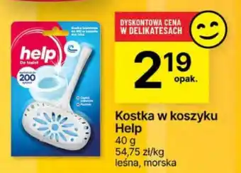 Delikatesy Centrum Kostka w koszyku Help oferta