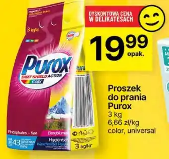 Delikatesy Centrum Proszek do prania Purox oferta