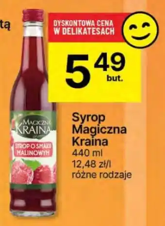 Delikatesy Centrum Syrop Magiczna Kraina oferta