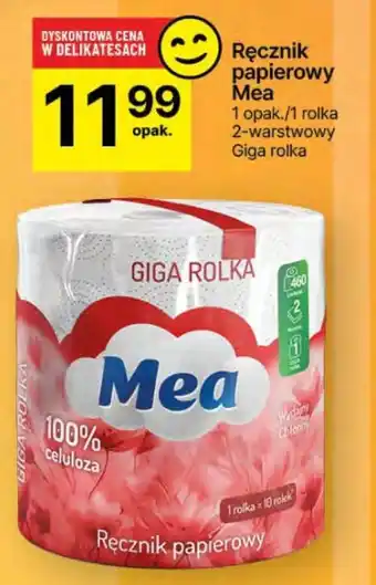 Delikatesy Centrum Ręcznik papierowy Mea oferta