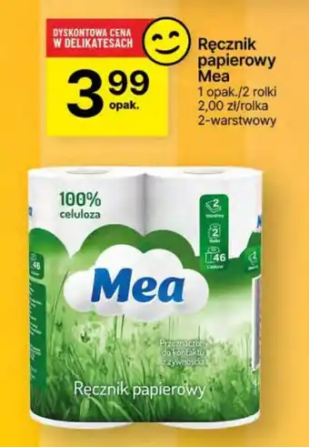 Delikatesy Centrum Ręcznik papierowy Mea oferta