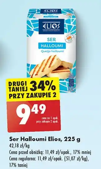 Biedronka Ser halloumi Elios oferta