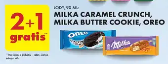 Biedronka Lody caramel crunch Milka Ice Cream oferta