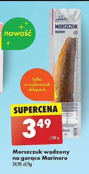 Biedronka Morszczuk wędzony na gorąco Marinero oferta