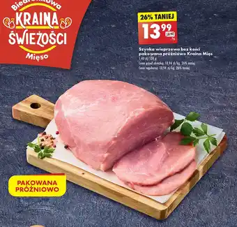 Biedronka Szynka wieprzowa bez kosci Kraina Mięs oferta