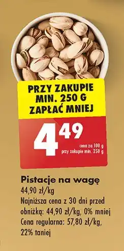 Biedronka Pistacje oferta