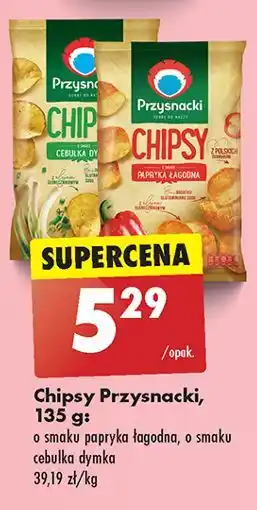 Biedronka Chipsy papryka łagodna Przysnacki oferta