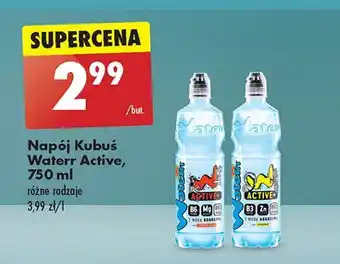 Biedronka Woda o smaku czerwonych owoców z wodą kokosową Kubuś Waterrr oferta