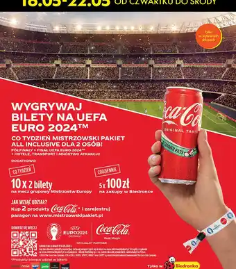 Biedronka Napój Coca-Cola oferta