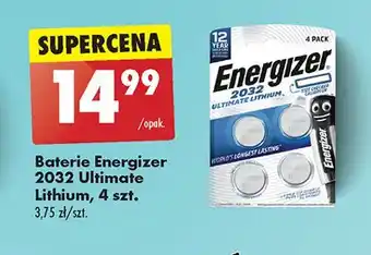 Biedronka Bateria cr 2032 Energizer Ultimate Lithium oferta