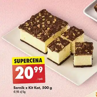 Biedronka Sernik kit kat oferta
