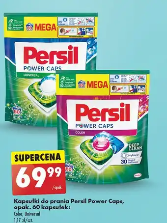 Biedronka Kapsułki do prania Persil Power Caps oferta