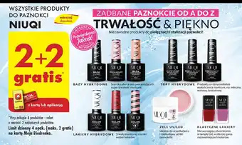 Biedronka Żel do paznokci kauczukowy Niuqi oferta