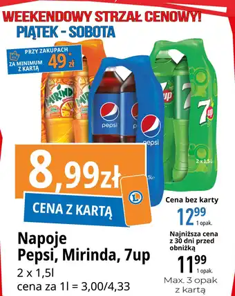 E.Leclerc Napoj orange Mirinda oferta