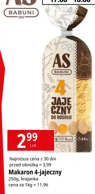 E.Leclerc Makaron 4-jajeczny krajanka As-Babuni oferta