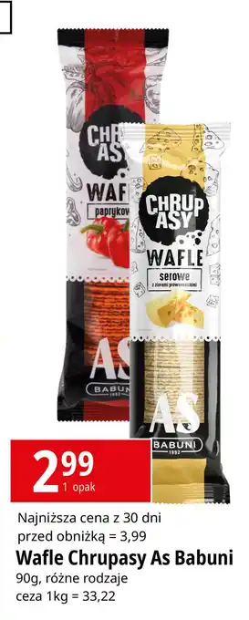 E.Leclerc Wafle paprykowe Chrupasy oferta
