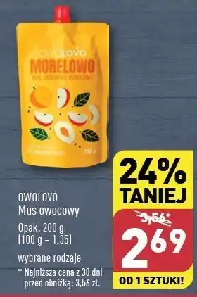 ALDI Mus morelowo Owolovo oferta
