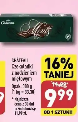 ALDI Czekoladki miętowe Chateau oferta