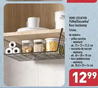 ALDI Suszarka do naczyń 48 x 30 10 cm Home Creation oferta