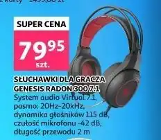 Auchan Słuchawki radon 300 Genesis oferta