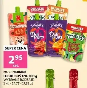 Auchan Mus jabłko-brzoskwinia Kubuś 100% oferta