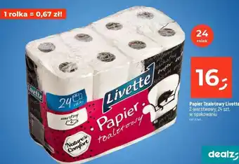 Dealz Papier toaletowy Livette oferta