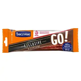 Euro Sklep Tarczyński Kabanosy Exclusive Go! wieprzowe 50 g oferta
