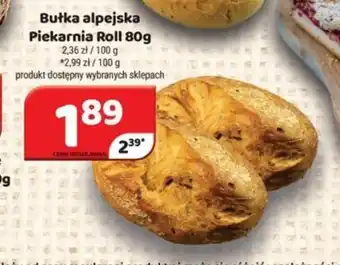 Delfin Bułka alpejska Piekarnia Roll 80g oferta