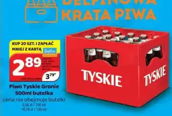 Delfin Piwo Tyskie Gronie 500ml butelka oferta