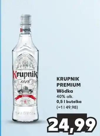 Kaufland Wódka Krupnik oferta