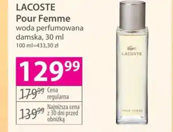 Hebe Woda perfumowana damska Lacoste oferta