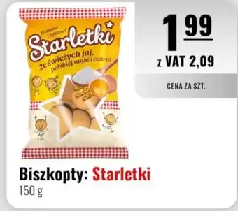 Eurocash Biszkopty: Starletki 150 g oferta