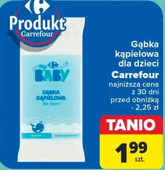 Carrefour Gąbka kąpielowa dla dzieci Carrefour oferta