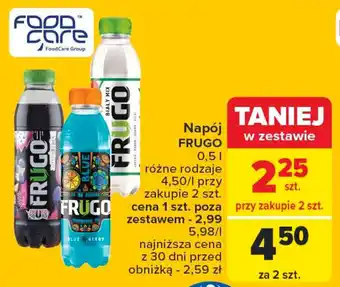 Carrefour Napój FRUGO 0,5l oferta