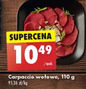 Biedronka Carpaccio wołowe oferta