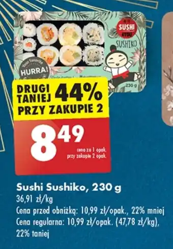 Biedronka Sushi Sushiko oferta