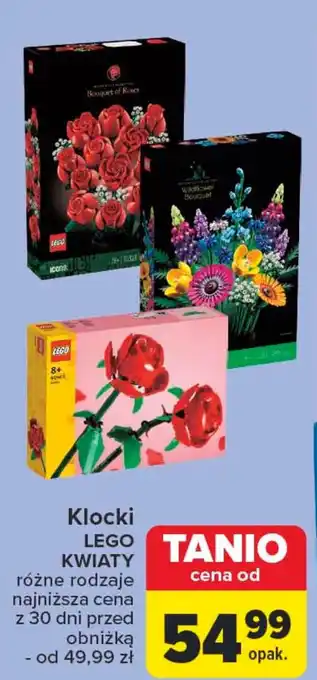 Carrefour Klocki LEGO KWIATY oferta