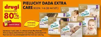 Biedronka Pieluchomajtki dla dzieci junior 5 Dada Extra Care oferta