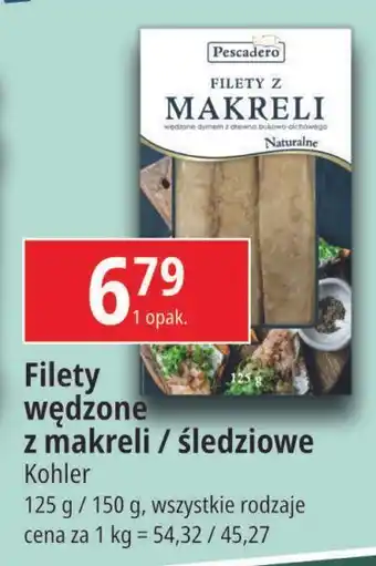 E.Leclerc Filety śledziowe wędzone naturalne Pescadero oferta