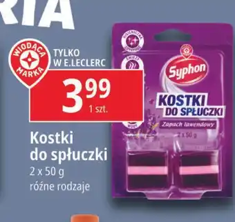 E.Leclerc Kostki do płuczki lawenda Wiodąca Marka Syphon oferta