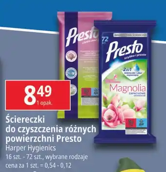 E.Leclerc Ściereczki czyszczące uniwersalne magnolia Presto Clean oferta