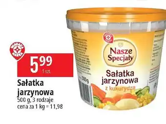E.Leclerc Sałatka jarzynowa z kukurydzą Wiodąca Marka Nasze Specjały oferta