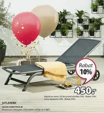 JYSK Leżak oferta