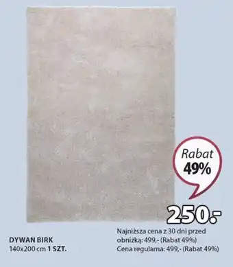 JYSK Dywan oferta